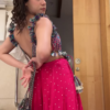 Mirror Work Tassel Embellished Crop Top & Sharara Set – Vibrant Navratri & Garba Look for Festive Nights