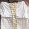 Padded Cotton Night Suit – Yellow Gingham Co-Ord Set for Ultimate Comfort & Style