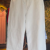Effortless Striped Shirt & White Trousers Co-ord Set - Chic Women's Casual Wear