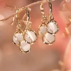 1120-1.png Delicate Petal Drop Earrings - Elegant Women's Floral-Inspired Jewelry