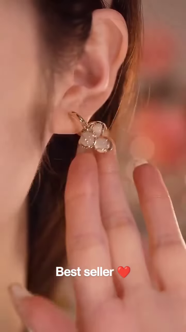 1120-5.png Delicate Petal Drop Earrings - Elegant Women's Floral-Inspired Jewelry