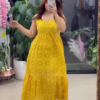 Women’s White Floral Cut-Out Maxi Dress – Ethereal Boutique-Style Occasion Wear