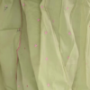 Women’s Light Green Embroidered Kurti with Floral Threadwork – Elegant Long-Sleeve Ethnic Casualwear