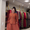 Women’s Red Floral Printed Co-Ord Set – Long-Sleeve Top with Wide-Leg Trousers for Casual Ethnicwear