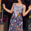 Women’s Red Sleeveless Embroidered Kurti with Cream Wide-Leg Bottom – Elegant Boutique Ethnic Ensemble