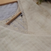Off-White Embroidered and Appliqued Suit Fabric