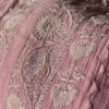 Tea Pink Embroidered Chikankari Unstitched Suit Fabric