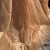 Golden Tissue Silk Handwork Saree Fabric