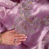 324-2.png Lilac Tissue Silk Handwork Saree Fabric