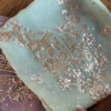 Light Blue Embroidered Unstitched Chanderi Suit Set
