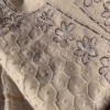 Cream Tarkashi Embroidered Unstitched Suit Set