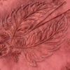 Dusty Rose Leaf Embroidered Unstitched Suit Set
