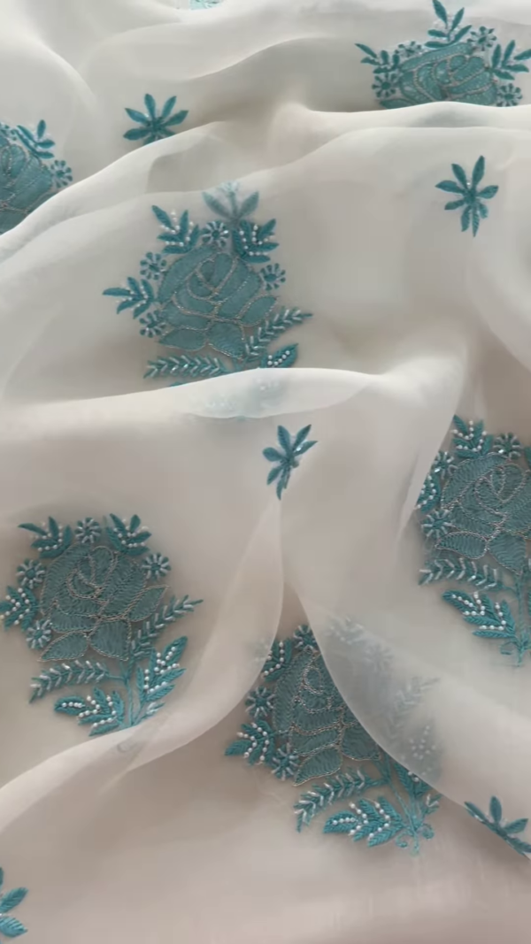 330-3.png Off-White Embroidered Lawn Gala with Aqua Accents and Sequin Detail