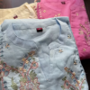 Pastel Embroidered Cotton Kurta Trio