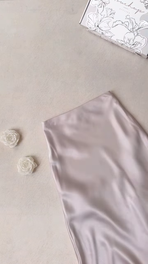 Petal Pink Sequin Embellished Corset Gown