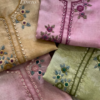 348-3.png Pastel Floral Embroidered Linen Blend Unstitched Suit Set Duo