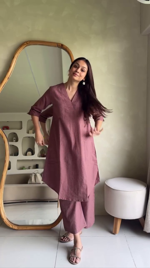 Dusty Rose Everyday Co-ord Set