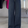 594-2.png Women’s Ultra-Wide Leg High-Waisted Jeans – Classic Indigo