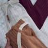 604-3.png Women’s High-Waist Striped Pants with Braided Belt
