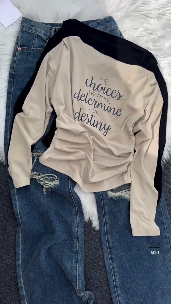621-2.png Inspirational Slogan Long-Sleeve Tee