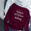 621-3.png Inspirational Slogan Long-Sleeve Tee