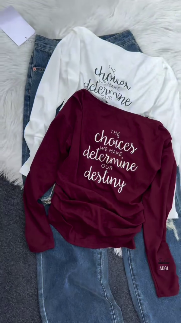 621-3.png Inspirational Slogan Long-Sleeve Tee