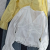 624-4.png Lace Trim V-Neck Blouse