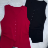 626-2.png Classic Button-Front Sleeveless Top