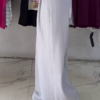 Navy Blue High-Waist Wide-Leg Pants