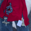 635-3.png Casual Long Sleeve Top & Denim Jeans Outfit Set