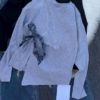635-4.png Casual Long Sleeve Top & Denim Jeans Outfit Set