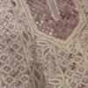 Royal Purple Mirror Work Embroidered Kurta