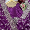109-1.png Royal Purple Embroidered Anarkali Suit