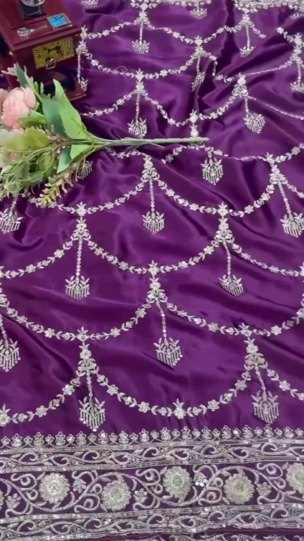 109-2.png Royal Purple Embroidered Anarkali Suit