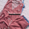 Maroon Strappy Chikankari Co-Ord Set – Elegant & Trendy
