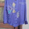 116-1.png Luxury Embellished Imported Crepe Shirt – Effortless Glamour