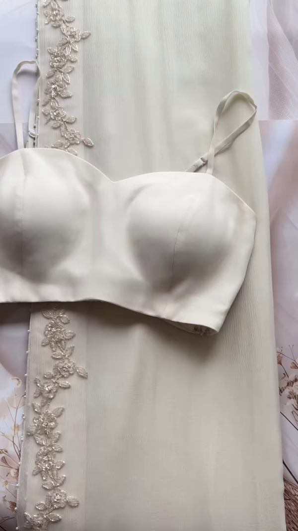 116-2-1.png Ivory Embroidered Cape Jacket with Matching Dress