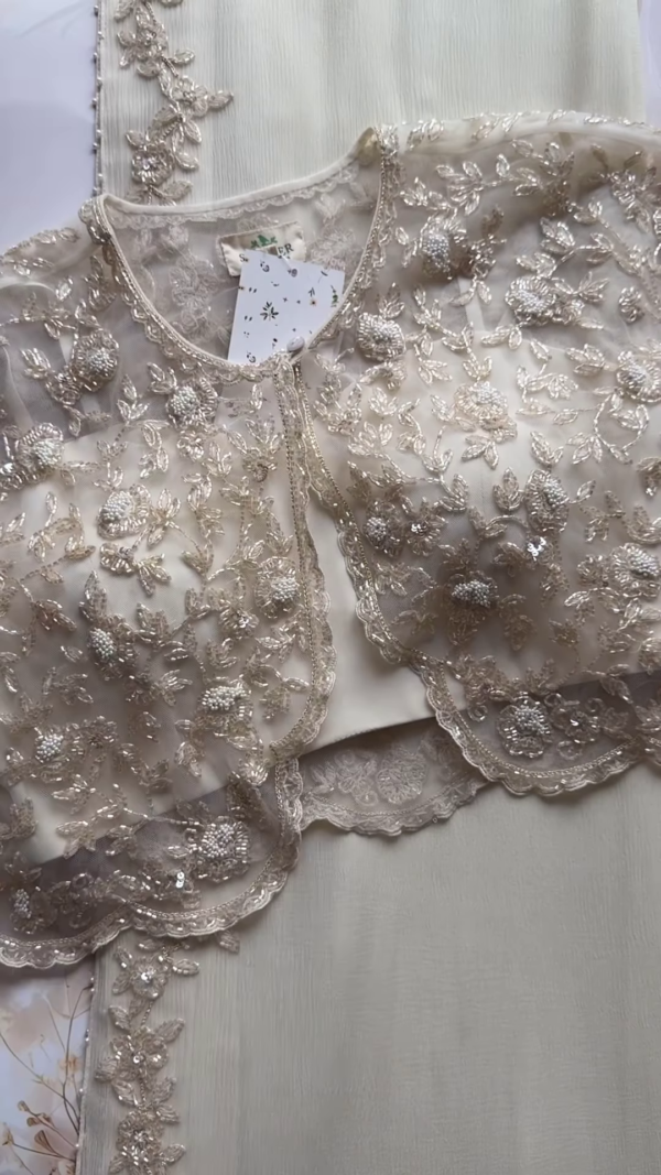 116-3.png Ivory Embroidered Cape Jacket with Matching Dress