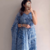 1165-5.png Women’s Sleeveless Light Blue Embroidered Kurta Pant Set with Dupatta – Elegant Summer Ethnicwear