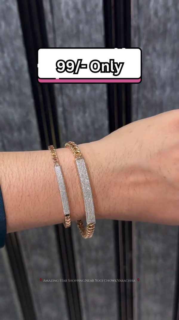 1178-1.png Unisex Dual-Tone Metal Bracelets