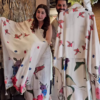 Pure Muslin Fabric with Multicolor Floral & Bird Print – “Summer Exclusive Launch” Textile Promotion