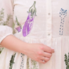 Women’s Cream Floral Embroidered Kurti with Matching Pants and Chain Strap Handbag – Ethnic Fusion Summerwear Edit