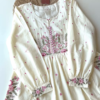 1200-7.png Women’s Light Green Floral Embroidered Long Kurti – Pastel Ethnicwear with White-Pink Motifs & Sleeve Detailing