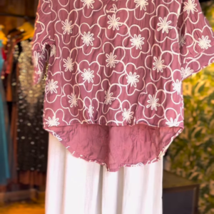15-1-1.png 🌸 Mauve Blossom Floral High-Low Co-Ord Set (2-Piece)