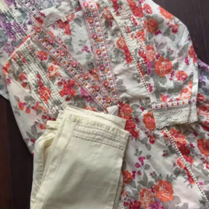 175-2.png Floral Bliss Cotton Kurta Set
