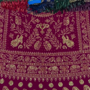176-1.png Royal Rajasthani Hand-Embroidered Suit Set