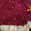 180-4.png Navy Blue Mirror Work Lehenga with Golden Border