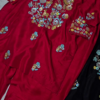 183-4.png Black Hand-Embroidered Sequin Jacket Kurta