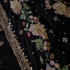 Midnight Bloom Black Embroidered Ensemble