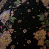 Midnight Bloom Black Embroidered Ensemble